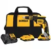 DEWALT DCF620D2-QW 18V belaidis bešepetėlis akumuliatorinis suktuvas-smūginis suktuvas 4400 RPM 2 x 2.0Ah Li-Ion akumuliatoriai, įkroviklis ir TSTAK II įrankių dėžė, juoda/geltona