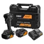 DEWALT DCF86MM2T-QW 18V XR Bešepetėlis Impulsinis Suktuvas su 2x4.0Ah Baterijomis, Įkrovikliu ir TSTAK Dėklu