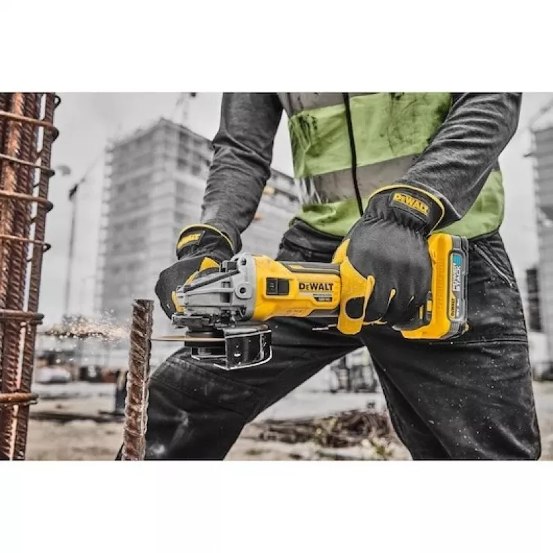 DeWALT DCG405H2T-QW belaidis grindų poliruoklis/šlifuoklis 18V 125mm 5.0Ah XR Li-Ion bešepetėlis TSTAK II rinkinys