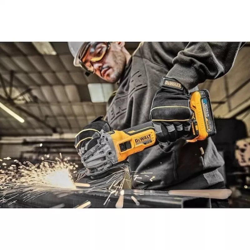 DeWALT DCG405H2T-QW belaidis grindų poliruoklis/šlifuoklis 18V 125mm 5.0Ah XR Li-Ion bešepetėlis TSTAK II rinkinys