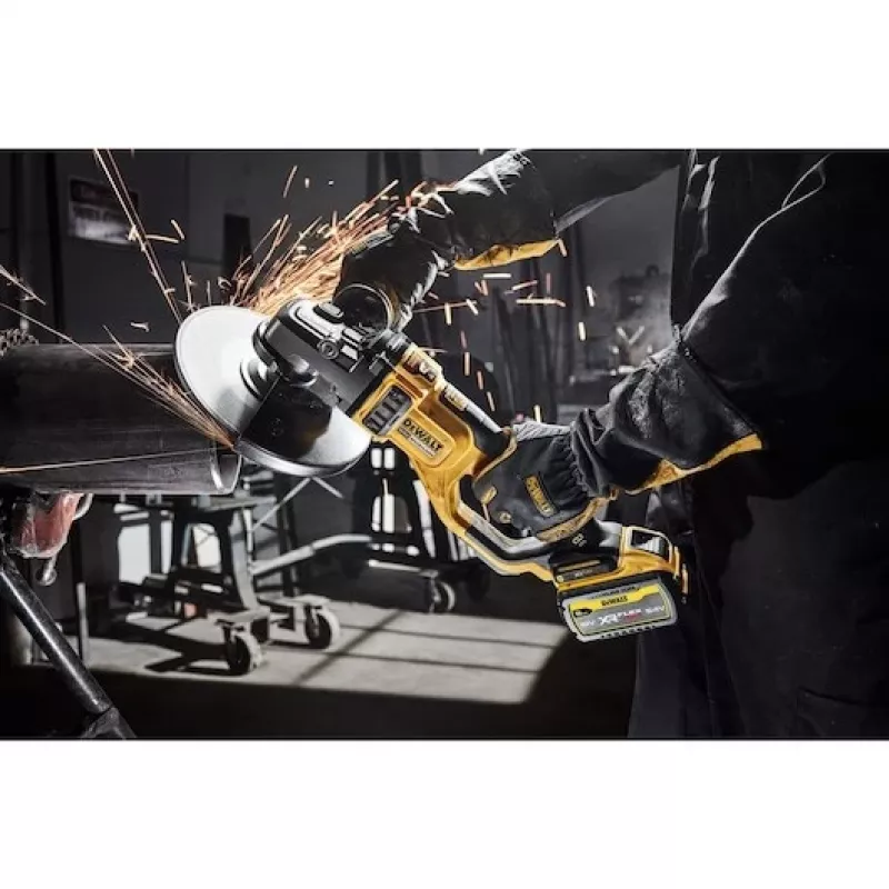 DEWALT DCG460X2-QW Belaidis grindų poliruoklis/šlifuoklis 230mm 18V XR FLEXVOLT