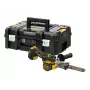 DEWALT DCM200NT-XJ 18V XR belaidis juostinis šlifuoklis, 75x457 mm, bešepetėlis variklis, kintamas greitis, juoda/geltona