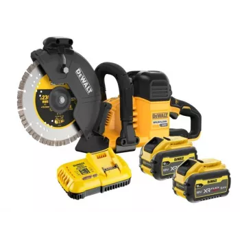 DEWALT DCS691X2-QW 230mm belaidis diskinis pjūklas 54V XR FLEXVOLT (2x9.0Ah)