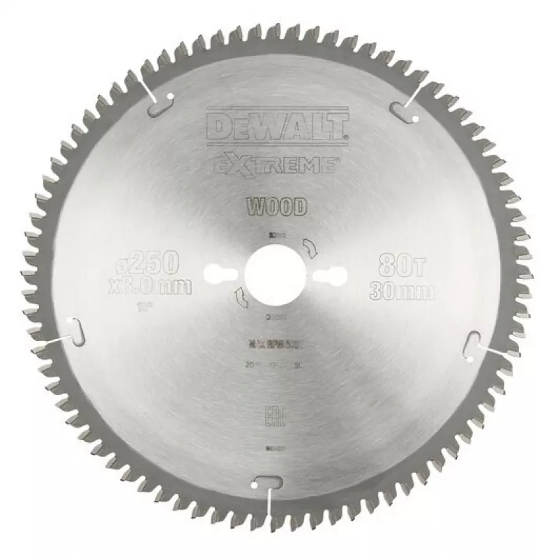 DEWALT DT4287-QZ Diskinis pjūklo diskas 25 cm 1 vnt.