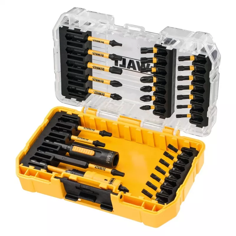 DEWALT DT70747T-QZ 36 dalių smūginis sukimo atsuktuvų antgalių rinkinys su Tough Case+ dėklu