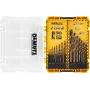 DEWALT DT70755-QZ HSS-G metalo grąžtų rinkinys, 10 dalių, 1/4 colio šešiabriaunis kotas, 135° skeltas smaigalys, DIN 338, TSTAK Tough dėklas