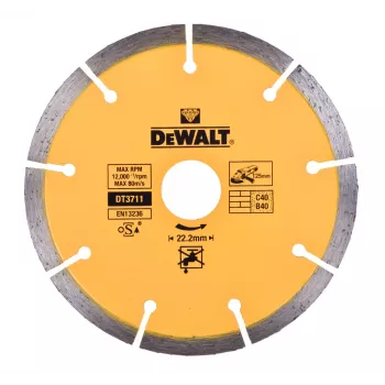 DEWALT DWE46107 125 mm kampinis šlifuoklis su dulkių gaubtu 1400W