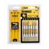 DEWALT Zest. XPC Blades paletinių peilių rinkinys, 5 vnt., nerūdijančio plieno peiliukai, medinės rankenos, lankstūs, aliejiniam ir akriliniam dažymui