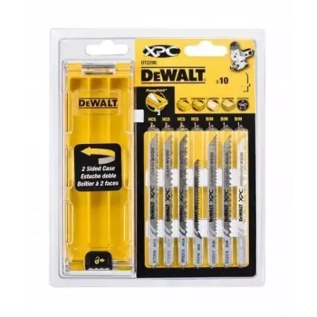 DEWALT Zest. XPC Blades paletinių peilių rinkinys, 5 vnt., nerūdijančio plieno peiliukai, medinės rankenos, lankstūs, aliejiniam ir akriliniam dažymui