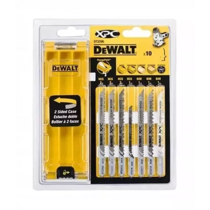 DEWALT Zest. XPC Blades paletinių peilių rinkinys, 5 vnt., nerūdijančio plieno peiliukai, medinės rankenos, lankstūs, aliejiniam ir akriliniam dažymui