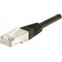 DEXLAN Cat. 6A S/FTP tinklo kabelis, 10 Gbit/s, PoE++, juodas, 15 m 858383