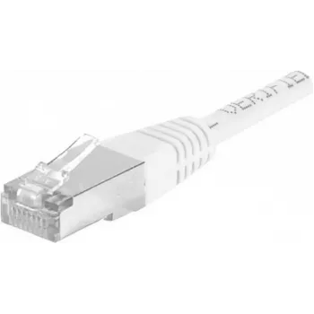DEXLAN Cat. 6A S/FTP tinklo kabelis, 25 m, baltas, 10 Gbit/s, PoE++, LSZH, plonas apsauginis gaubtas 858370