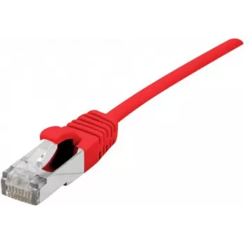 Dexlan Cat. 6A S/FTP (PiMF) itin plonas LSZH tinklo kabelis, raudonas, 10 m 858734