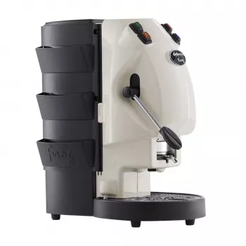 Didiesse Frog Revolution Avorio Espresso kavos aparatas, E.S.E. kapsulėms, 2 l, 650 W, 15 barų, juodas/ivory