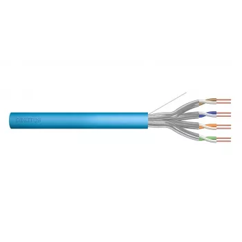 DIGITUS Cat6A montavimo kabelis U/FTP Dca AWG 23/1 LSOH 500m mėlynas ritė