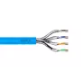 DIGITUS Cat6A montavimo kabelis U/FTP Dca AWG 23/1 LSOH 500m mėlynas ritė