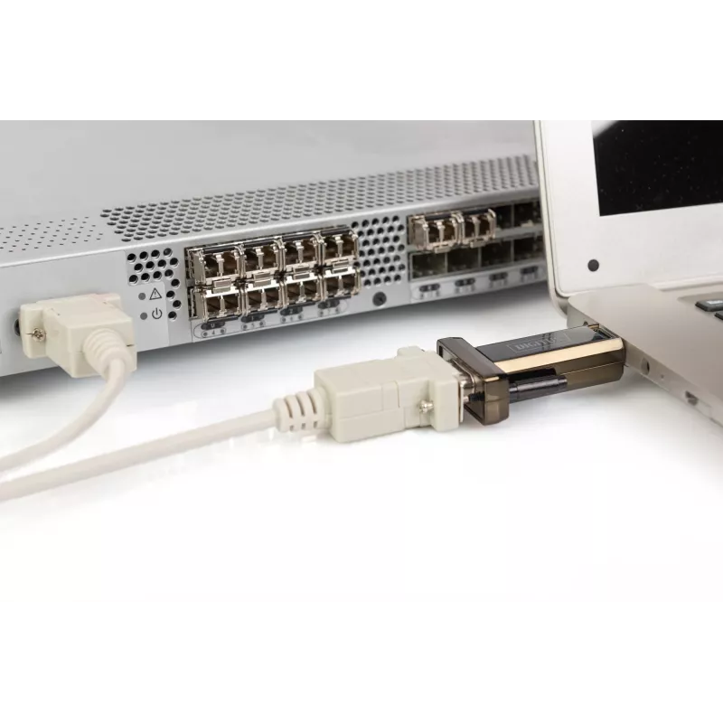 DIGITUS DA-70156 USB 2.0 į RS232 serijinis adapteris, 1,5 m, juodas