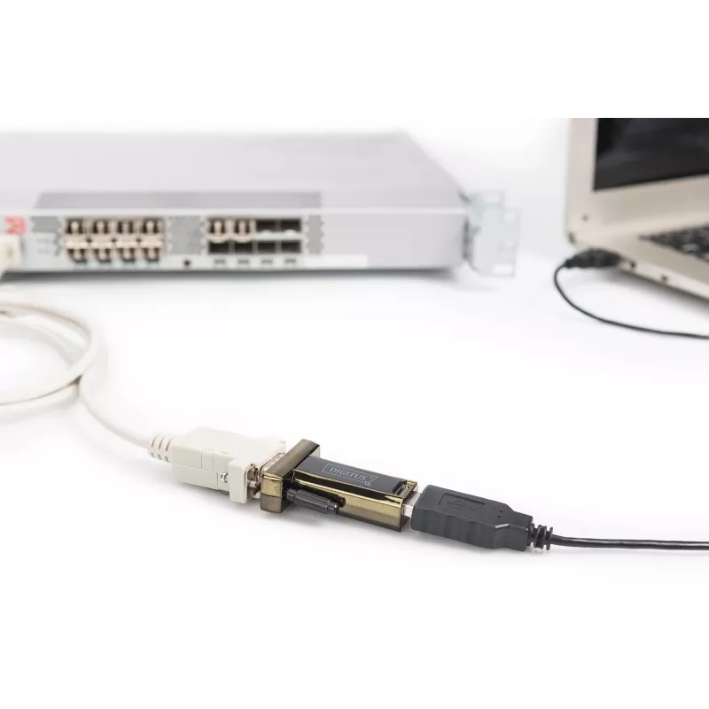 DIGITUS DA-70156 USB 2.0 į RS232 serijinis adapteris, 1,5 m, juodas