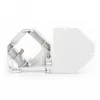 DIGITUS DIN bėgio adapteris 1x Keystone moduliui, IP20