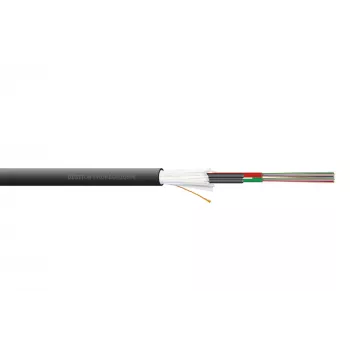 DIGITUS Vidaus / Lauko montavimo kabelis A/I-DQ (ZN) BH 9/125µm OS2, 24 skaidulos, CPR Dca, LSZH