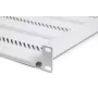 Digitus TN-19-650-1U-GY 19 colių fiksuota stovo lentyna 1U, 650 mm gylio, pilka, 25 kg apkrova