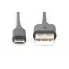 DIGITUS USB 2.0 laidas Type A - Micro B Kištukas/Kištukas 1,8 m Juodas