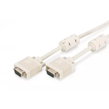 DIGITUS VGA Monitor Connection Cable 1.8 m Black