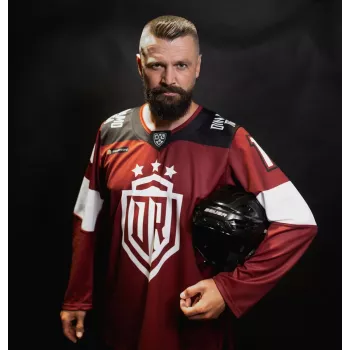 Dinamo Riga sirgalių marškinėliai Dārziņš #16 raudoni XS