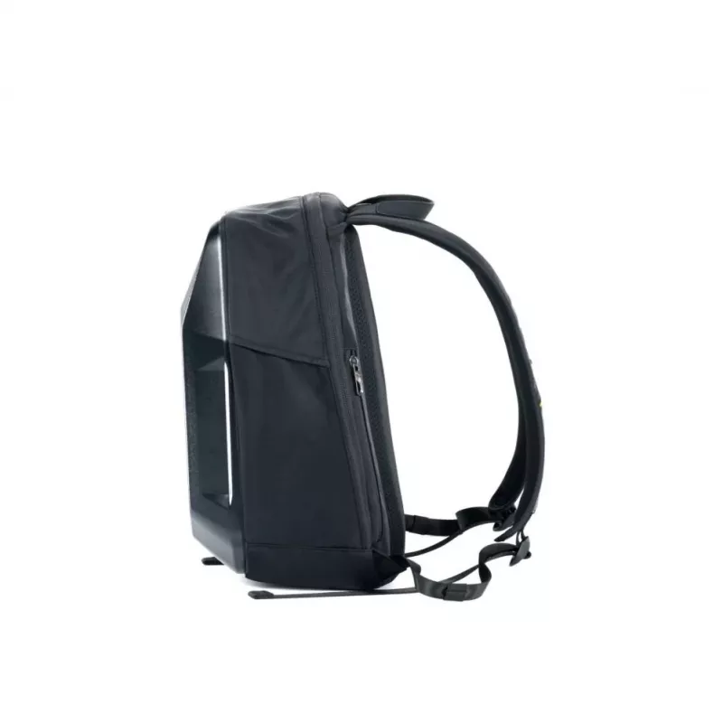 Divoom Cyber Bag Premium Weather Proof su LED Pixel Art ekranu ir programėlės valdymu, juoda