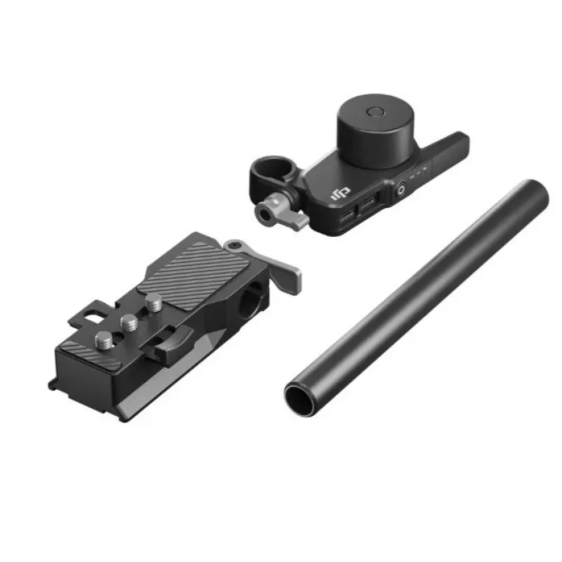 DJI Focus Pro Motor CP.RN.00000340 – Objektyvo valdymo variklis, skirtas RS 4 Pro / RS 4 / RS 3 Pro / RS 3 gimbals, 15 mm strypo laikiklis, USB-C, juodas