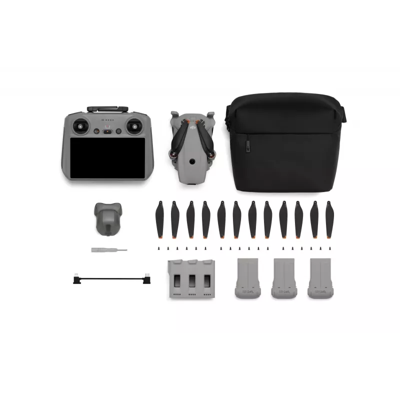 DJI Lito X1 Fly More Combo su RC 2 nuotolinio valdymo pultu, 4K/100fps dronas, 34 min skrydžio laiko, <249g, CP.MA.00000975