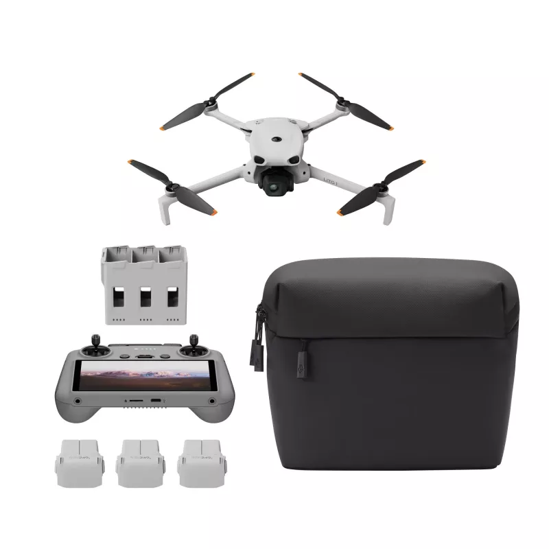 DJI Lito X1 Fly More Combo su RC 2 nuotolinio valdymo pultu, 4K/100fps dronas, 34 min skrydžio laiko, <249g, CP.MA.00000975