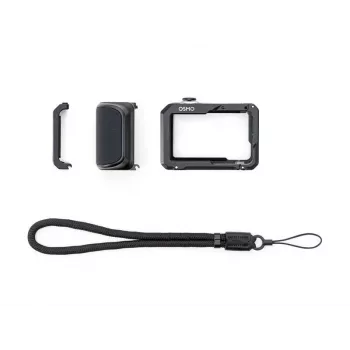 DJI Osmo Action 3/4/5 horizontalus-vertikalus apsauginis rėmas (juodas)