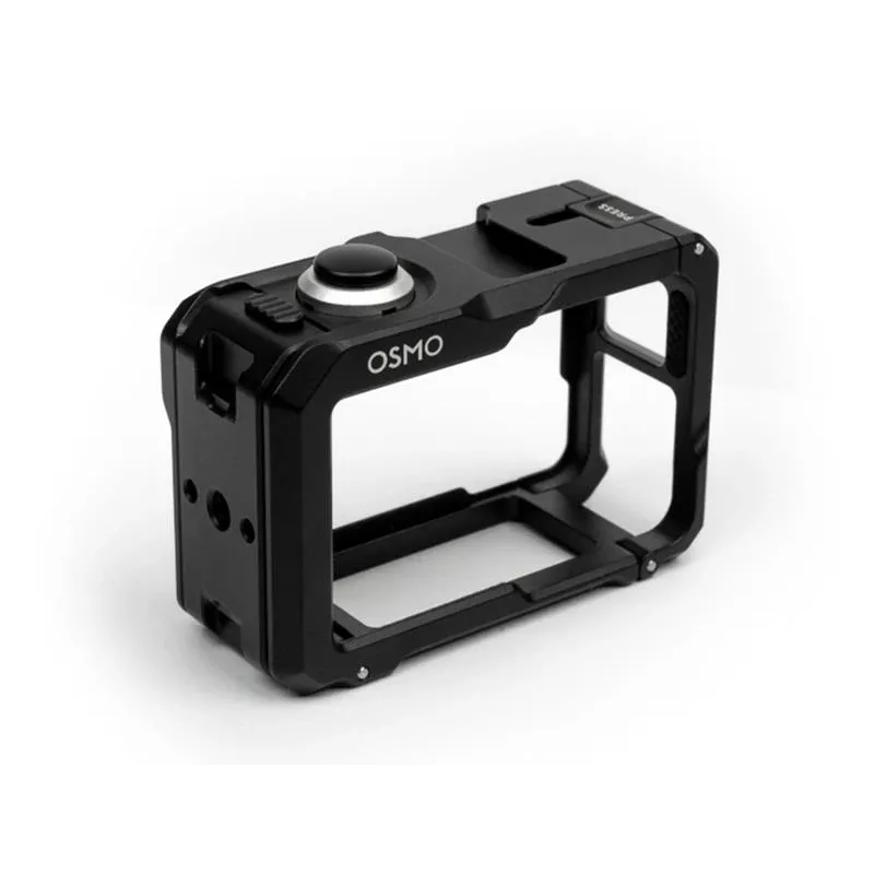 DJI Osmo Action 3/4/5 horizontalus-vertikalus apsauginis rėmas (juodas)