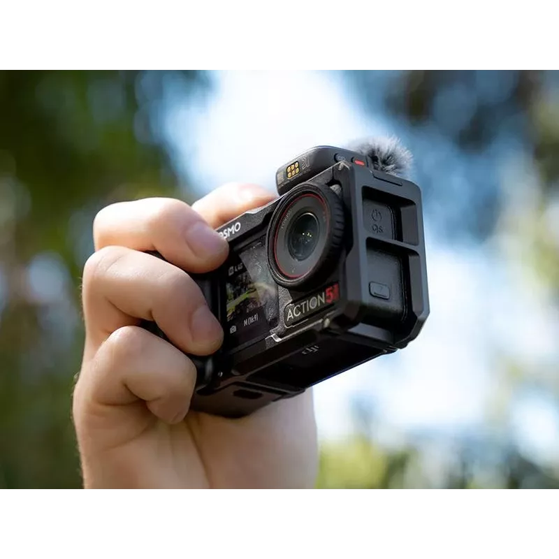 DJI Osmo Action 3/4/5 horizontalus-vertikalus apsauginis rėmas (juodas)