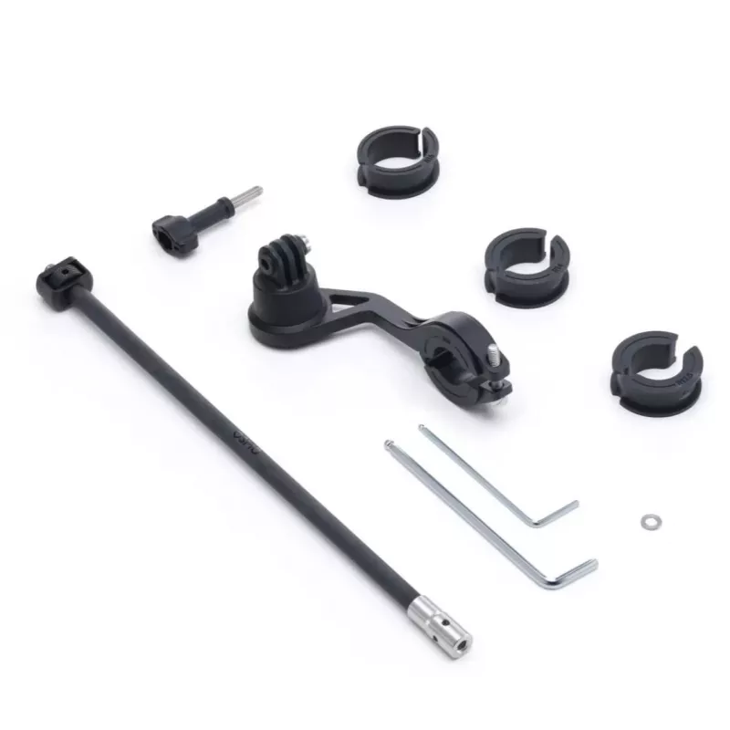 DJI Osmo Action dviračio laikiklio rinkinys vairui ir rėmo vamzdžiams, 22-35 mm spaustukas, greitas atleidimas, juodos spalvos