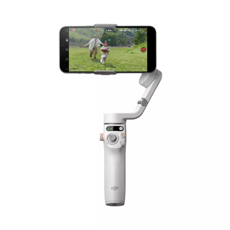 DJI Osmo Mobile 6 išmaniojo telefono gimbalas, platinos pilka