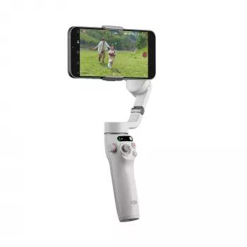 DJI Osmo Mobile 6 išmaniojo telefono gimbalas, platinos pilka