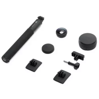 DJI Osmo Mobile 6 išmaniojo telefono gimbalo stabilizatorius (šiferio pilka) su ActiveTrack 5.0, įmontuotu prailginimo strypu, magnetiniu telefono laikikliu, 3 ašių, Bluetooth 5.1, USB-C, 6,4 h baterija