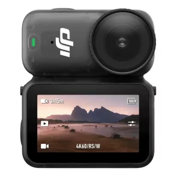 DJI Osmo Nano On-The-Go Combo 4K kamera su 3 ašių gimbalu, 1 colio CMOS, jutikliniu ekranu, DJI Mic 2