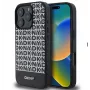 DKNY Apple iPhone 16 Pro Max PU odos kartotinio rašto apatinė juostelė MagSafe dėklas juodas