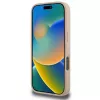 DKNY languotas raštas ir spausdintos juostelės iPhone 16 Pro dėklas - rožinė