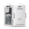 DKNY Liquid Glitter Big Logo iPhone 14 Pro Max dėklas - juodas