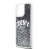 DKNY Liquid Glitter Big Logo iPhone 14 Pro Max dėklas - juodas