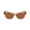 DKNY Women's DK535S-730 Sunglasses Havana 55mm