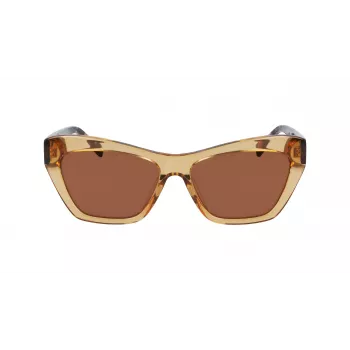 DKNY Women's DK535S-730 Sunglasses Havana 55mm
