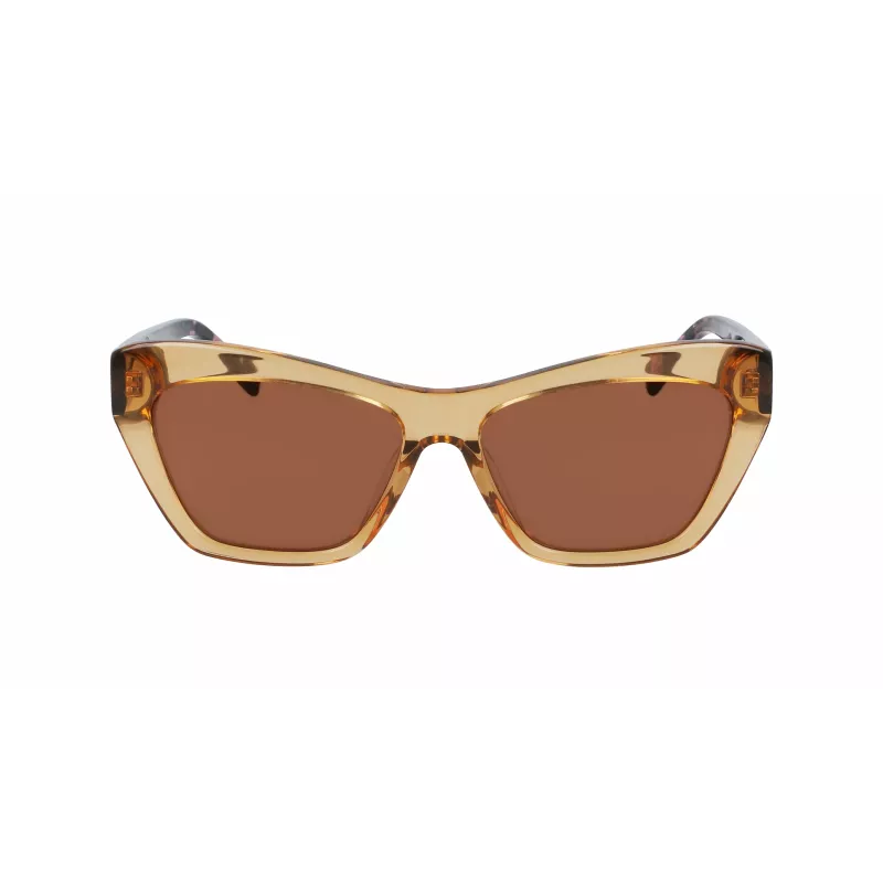 DKNY Women's DK535S-730 Sunglasses Havana 55mm