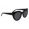 DKNY moteriški akiniai nuo saulės DK517S-001 juodi/pilki 52mm