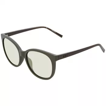 DKNY moteriški akiniai nuo saulės DK527S-320 Havana rudos spalvos acetato rėmelis, rudi gradientiniai lęšiai 55/17/135 mm