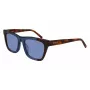 DKNY moteriški akiniai nuo saulės DK529S-240 ruda Havana acetato rėmelis rudi gradientiniai lęšiai 53 mm